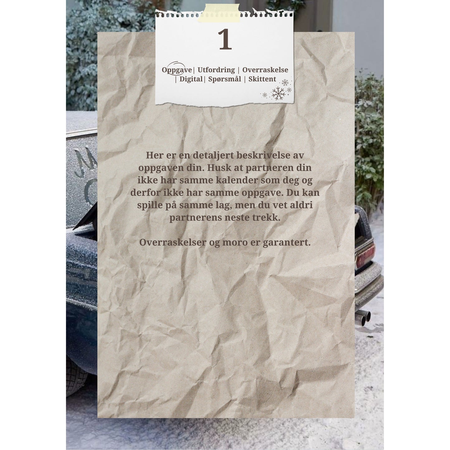 Parets adventskalender
